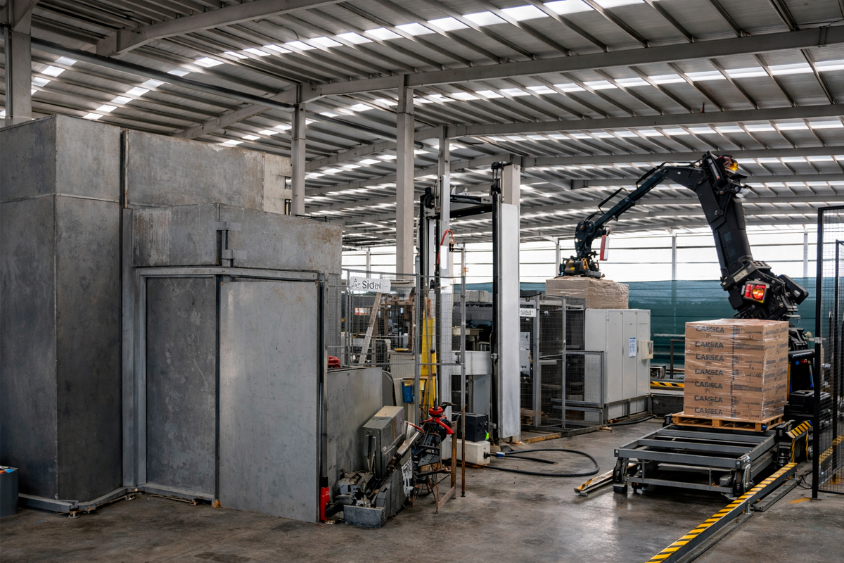 Planta industrial atendida por INGEMEREG